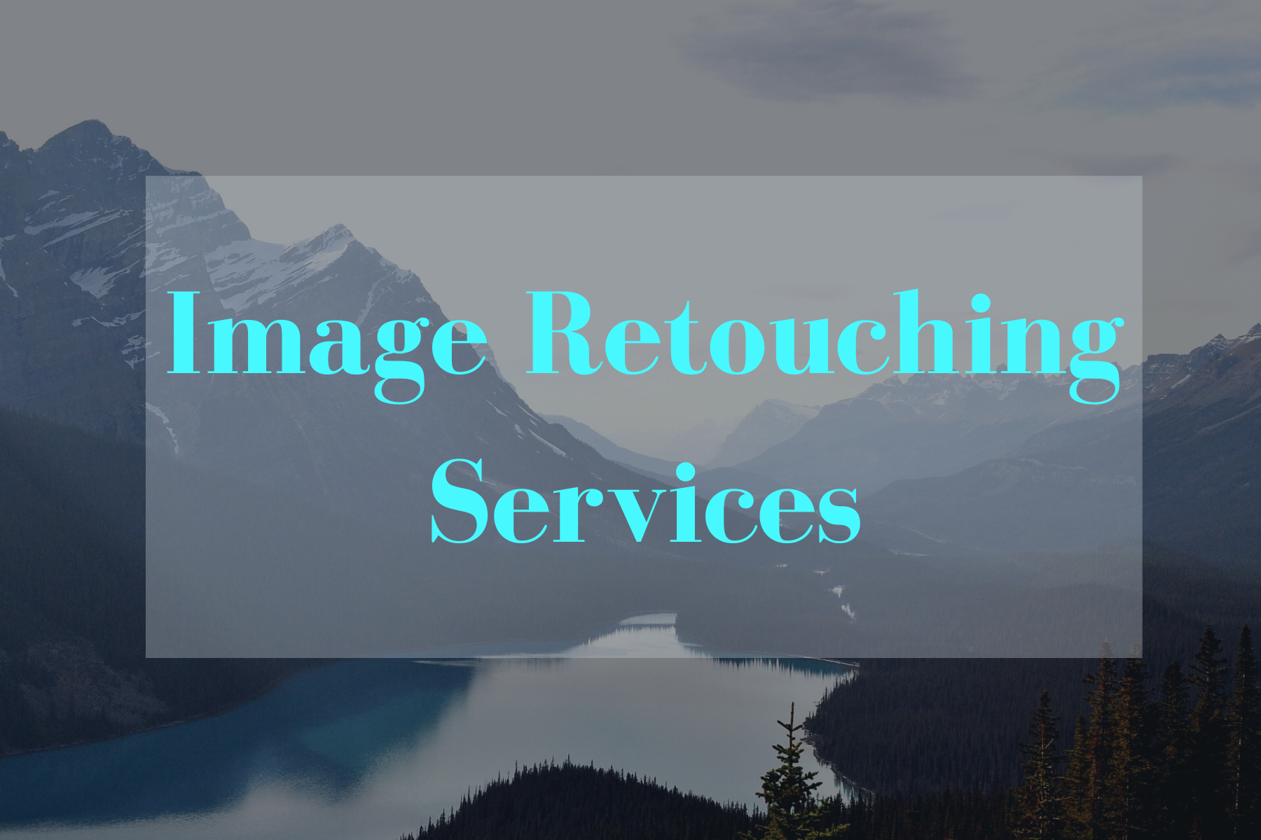 IMAGE RETOUCHING SERVICES